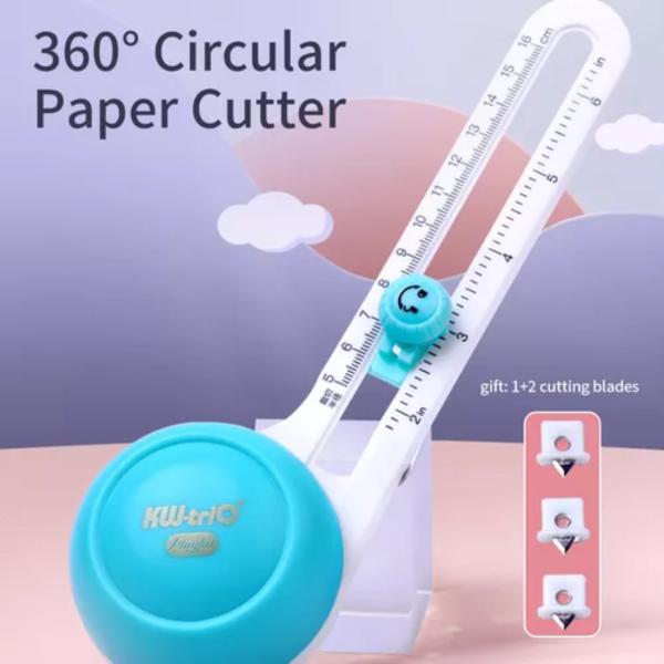 Cortador de Papel Kw-trio Diy Circle Manual Circular