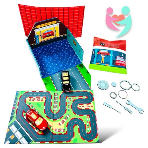 2 Casinhas Encantadas- Papelão e acessórios para confecção da casinha cartonada