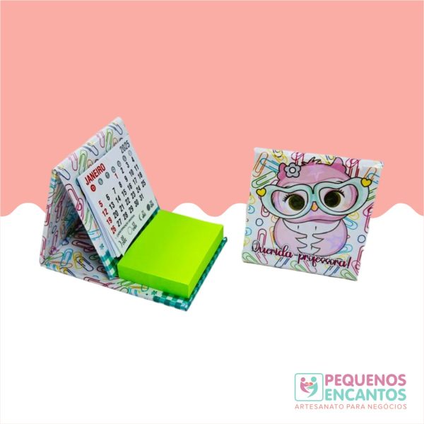 4 kits  pra confecção de mini calendário articulado