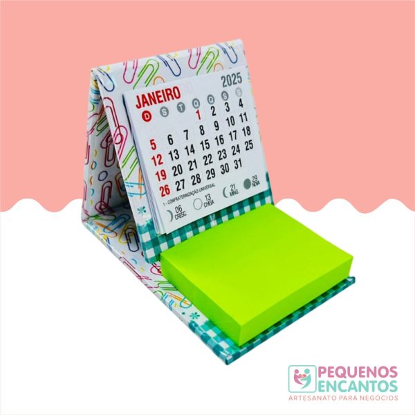 4 kits  pra confecção de mini calendário articulado