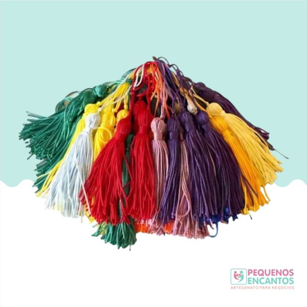 Pacote com 10 tassel