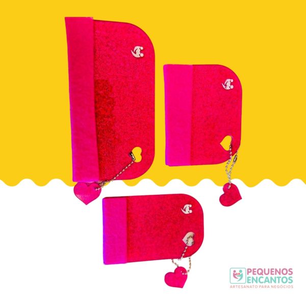 Kit com 03 Espátulas de Feltro