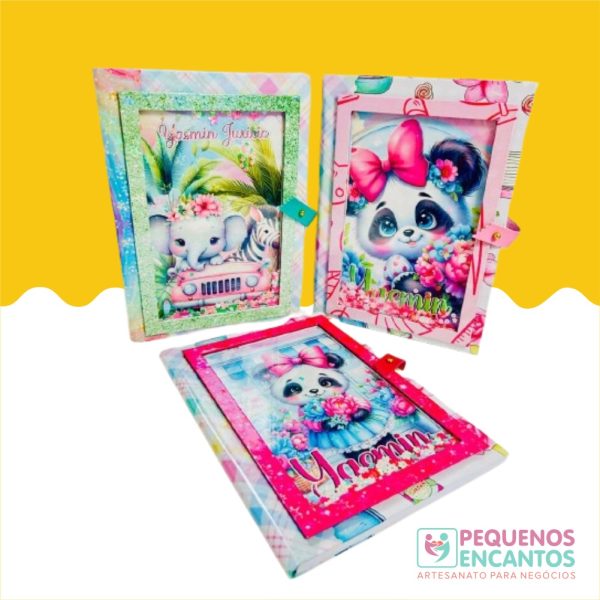 Caderno com Moldura shaker