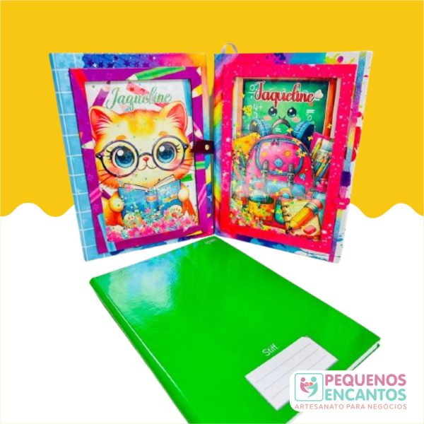Caderno com Moldura shaker