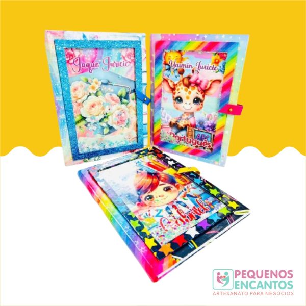 Caderno com Moldura shaker