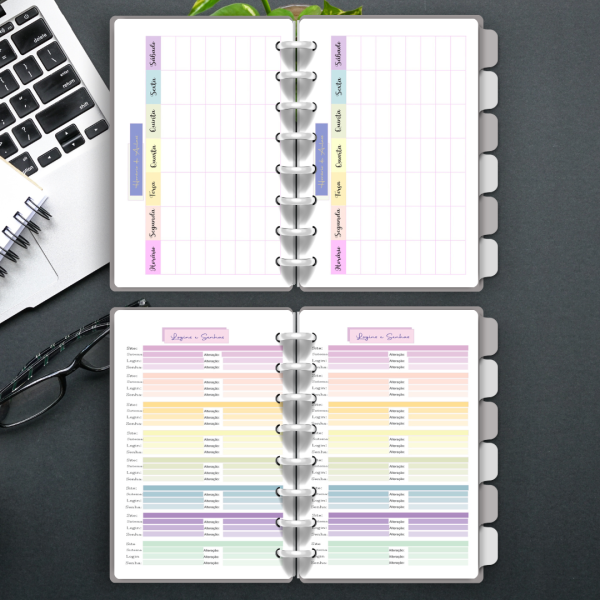 Caderno de Disco Borboletas