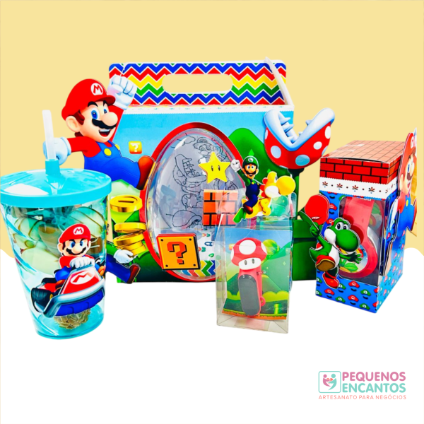 Kit Faça Você Mesma Maleta de Páscoa ( com Fone de ouvido ou relógio incluso!)