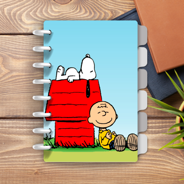 CADERNO DE DISCO SNOOPY