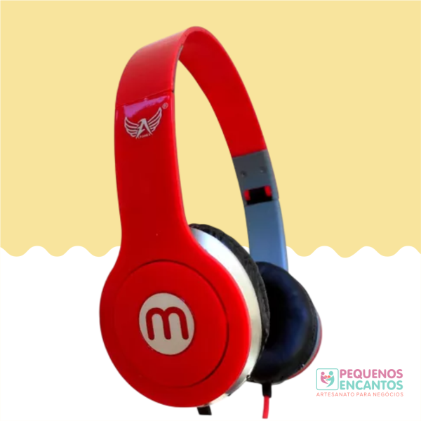 kit 3 fones de ouvido