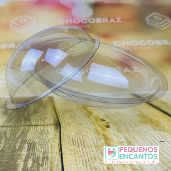 Kit 10 metades de casca ovo 500gr - 5 ovos