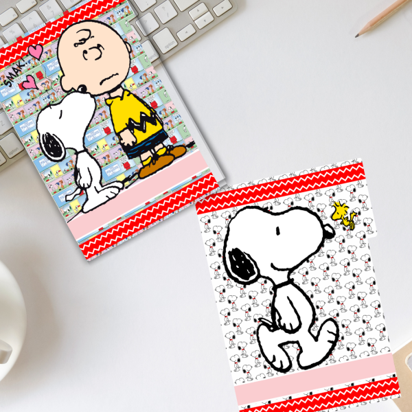 CADERNO DE DISCO SNOOPY
