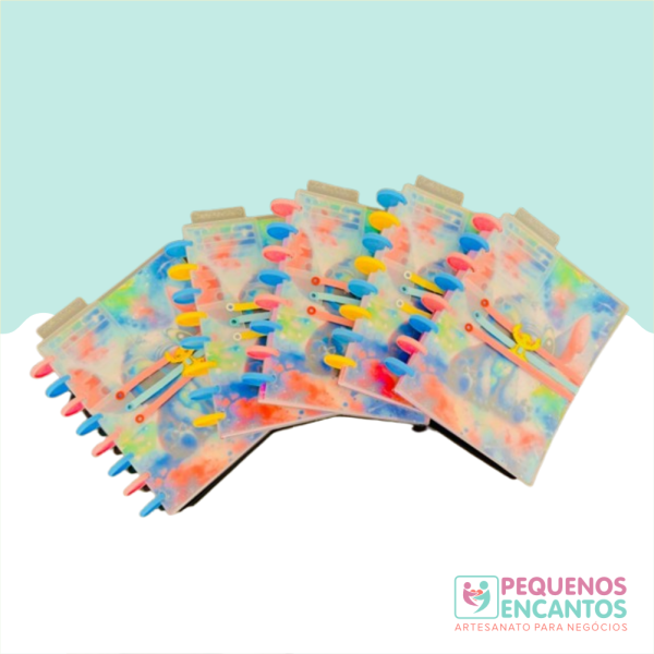 Caderno de disco Stitch