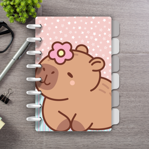 Caderno de disco Capivara