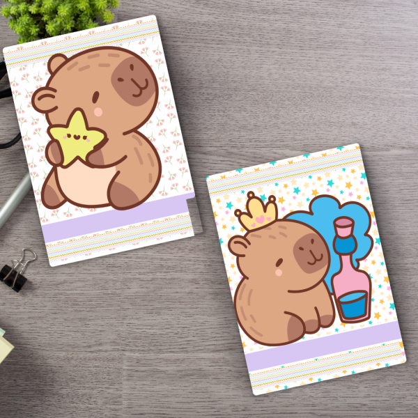 Caderno de disco Capivara