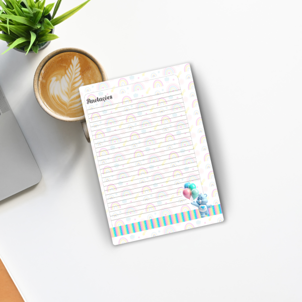 Caderno de disco Ursinhos Carinhosos