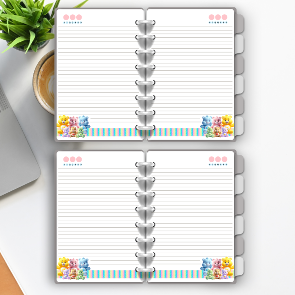 Caderno de disco Ursinhos Carinhosos
