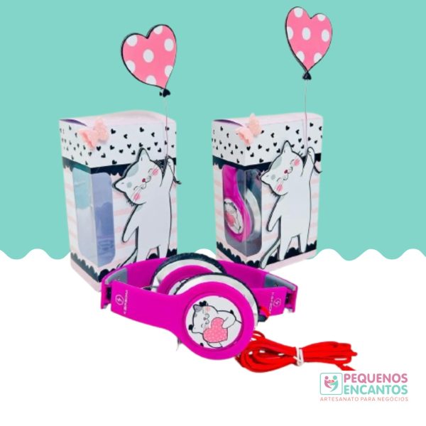 10 caixas Personalizadas com headphone