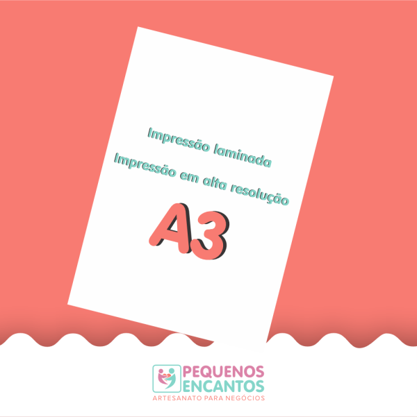 Impressão laminada