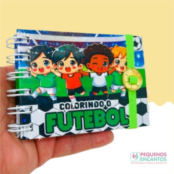 Livro de Colorir Futebol