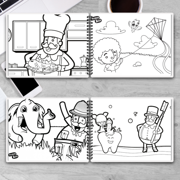 Livro de Colorir Mundo Bita