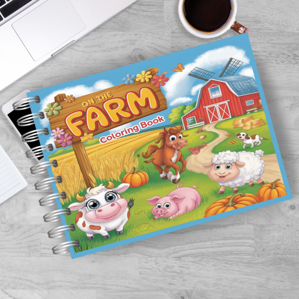 Livro de Colorir Fazendinha