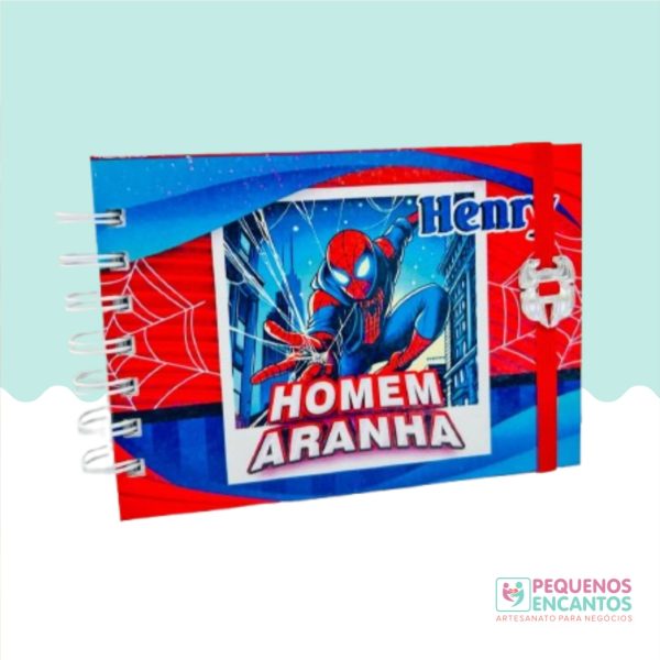 Livro de Colorir Homem Aranha