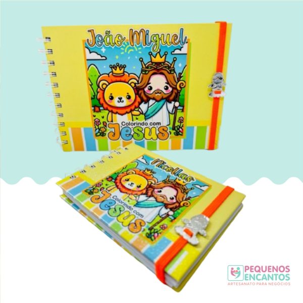 Livro de Colorir Cristão Menino