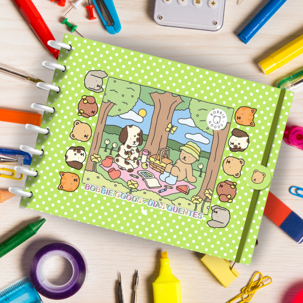 Livro de Colorir Bobbie Goods Dias Quentes  Com Disco