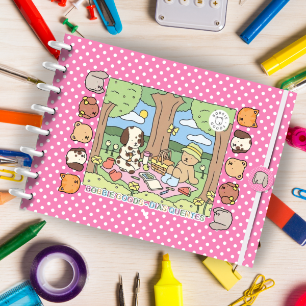 Livro de Colorir Bobbie Goods Dias Quentes  Com Disco