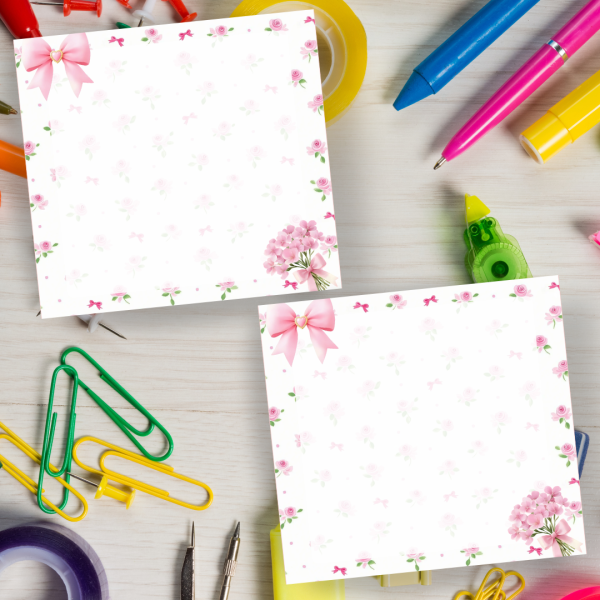 Caderno de Disco Mini Floral