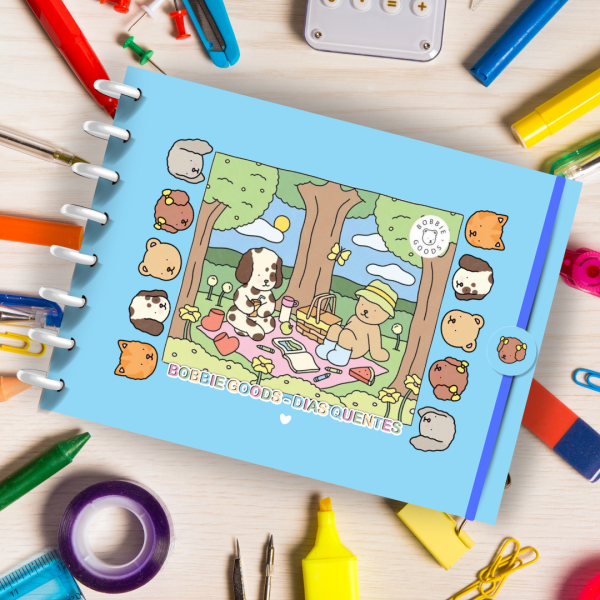 Livro de Colorir Bobbie Goods Dias Quentes  Com Disco