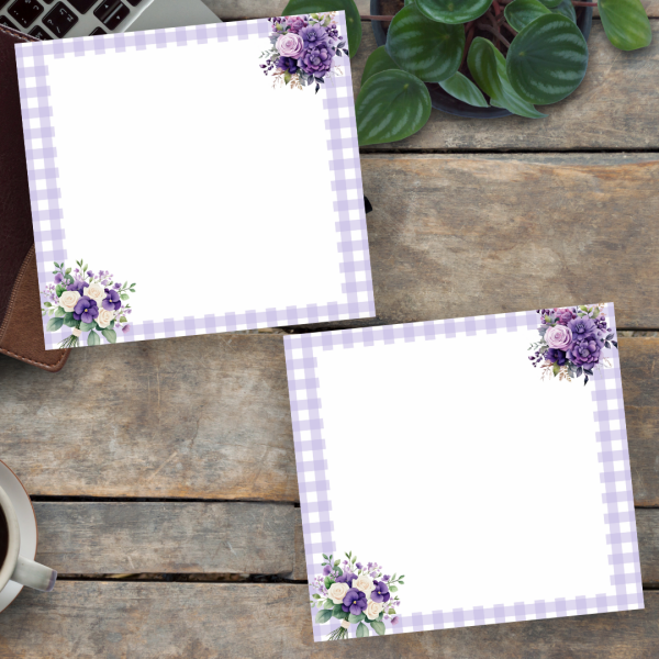 Caderno De Disco Lavanda