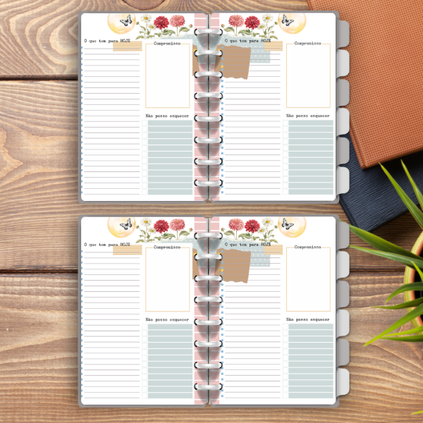 Caderno de Disco Primavera