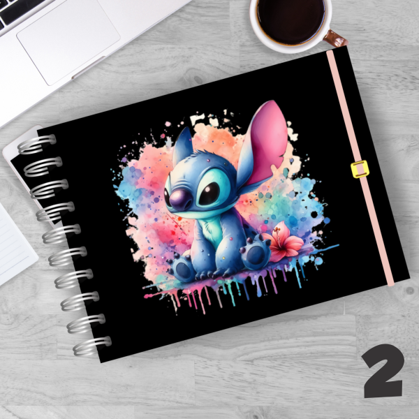 Livro de Colorir Stitch Noite