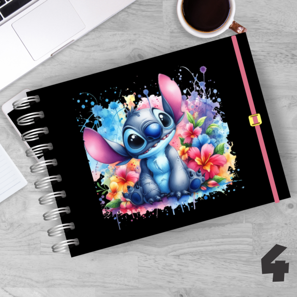 Livro de Colorir Stitch Noite