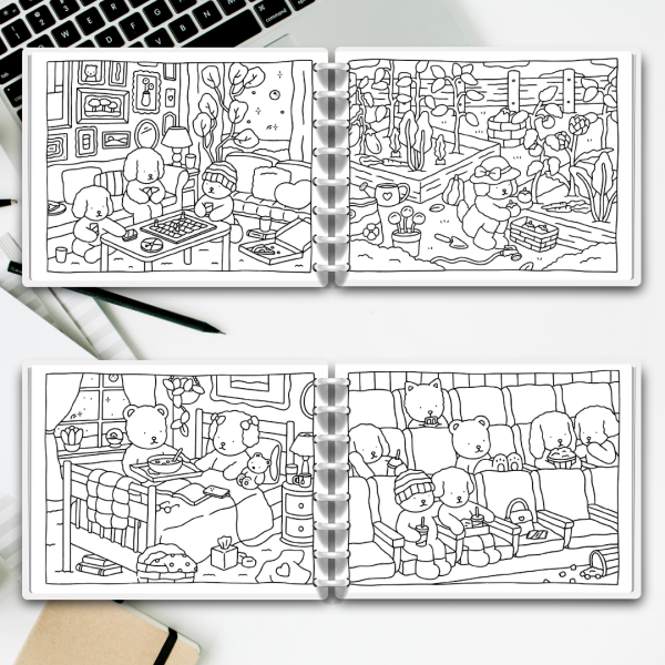 LIVRO DE COLORIR BOBBIE GOODS DIAS FRIOS DISCO