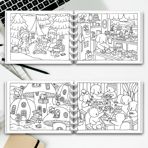 LIVRO DE COLORIR BOBBIE GOODS DIAS FRIOS DISCO