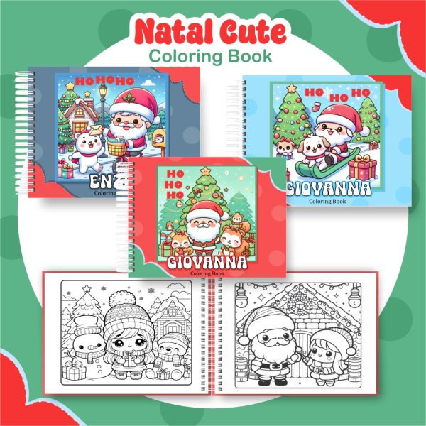 Livro de colorir Natal