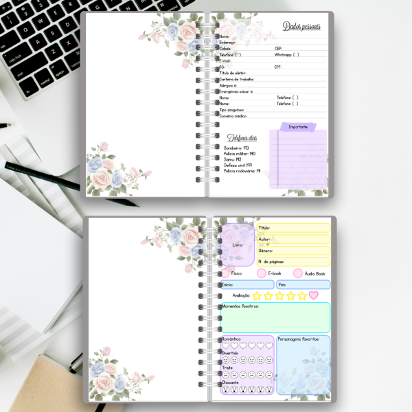 Planner de Leitura
