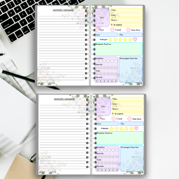 Planner de Leitura