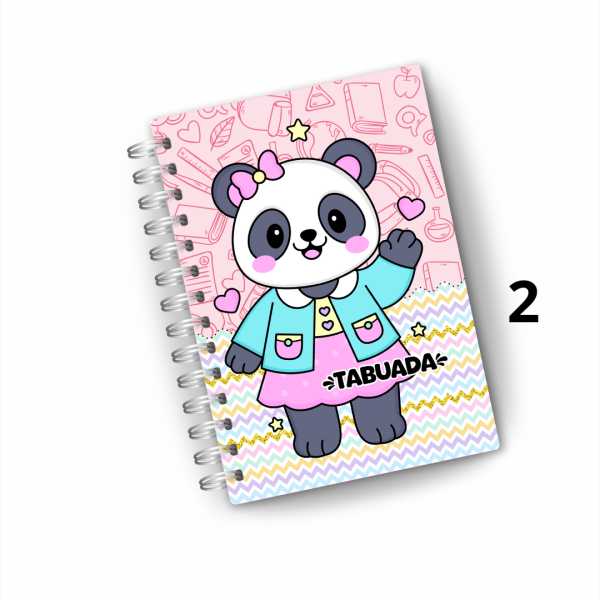 Tabuada ilustrada Pandinha