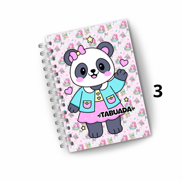 Tabuada ilustrada Pandinha