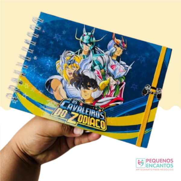 Livro de colorir - Cavaleiros do Zodíaco
