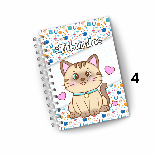 Tabuada ilustrada - Gatinho Menino