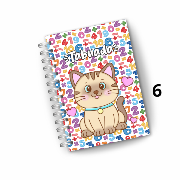 Tabuada ilustrada - Gatinho Menino