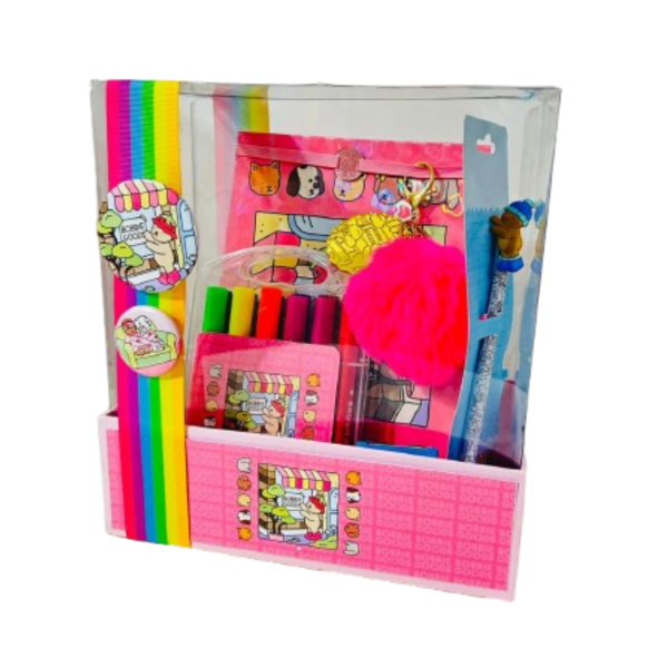 Kit Diversão Box Cristal - Com kit de colorir