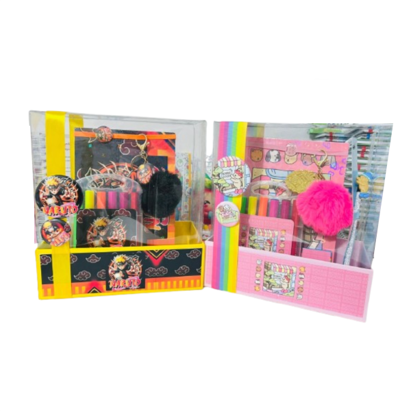 Kit Diversão Box Cristal - Com kit de colorir