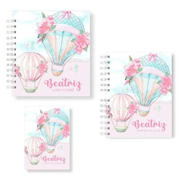 Kit Maternidade com Caixa Personalizada Menina