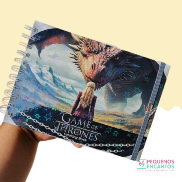 Livro de colorir - Game of Thrones