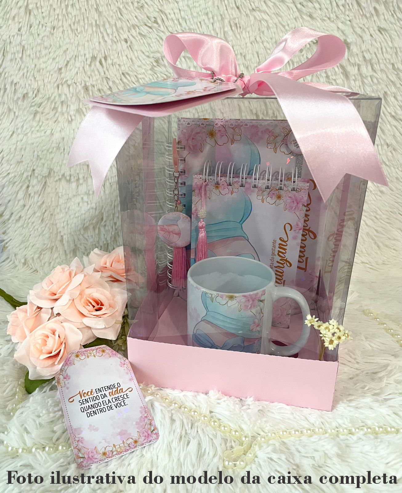 Agenda 2026 Personalizada "Coleção Clean" + Brinde Marcador (Opção de Kits com Caneca)